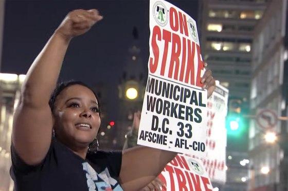 Thousands of Philadelphia City Workers Strike, Disrupting Trash Collection, 911 Services, and More