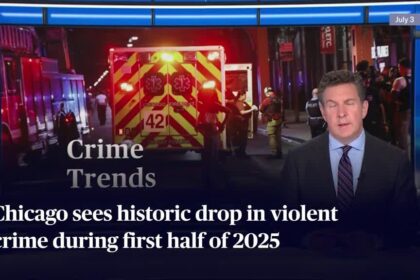 Chicago Sees Dramatic Drop in Violent Crime During First Half of 2025, Mayor Announces