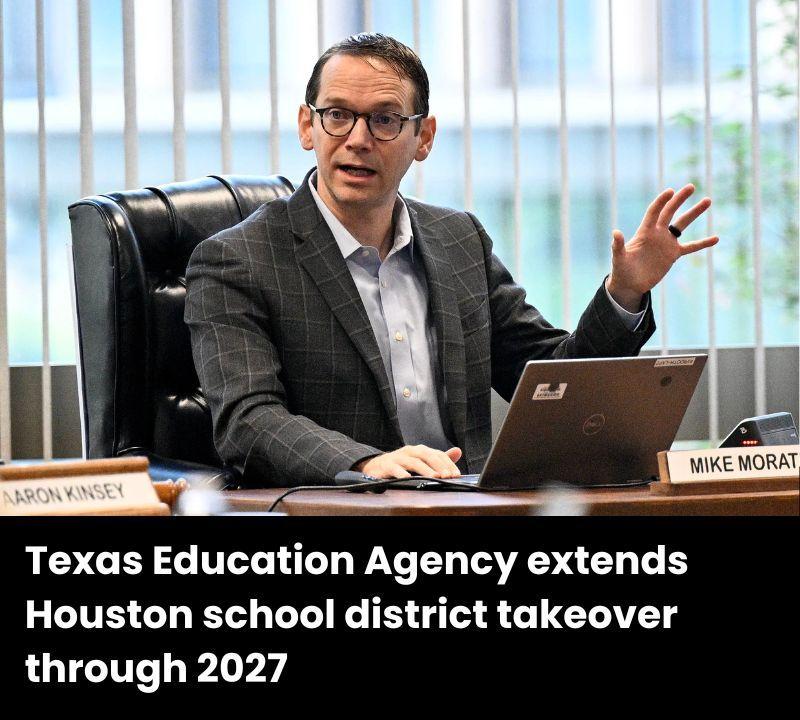 Texas Education Agency extends Houston school district takeover through 2027 – The Texas Tribune Texas Education Agency extends Houston school district takeover through 2027 – The Texas Tribune