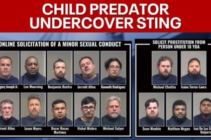 Dallas-Fort Worth: 200 People Arrested in Major National Child Abuse Sting