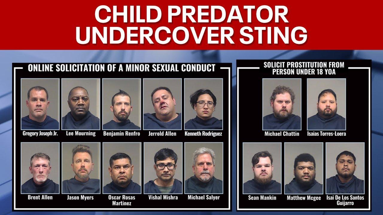 Dallas-Fort Worth: 200 People Arrested in Major National Child Abuse Sting Dallas-Fort Worth: 200 People Arrested in Major National Child Abuse Sting
