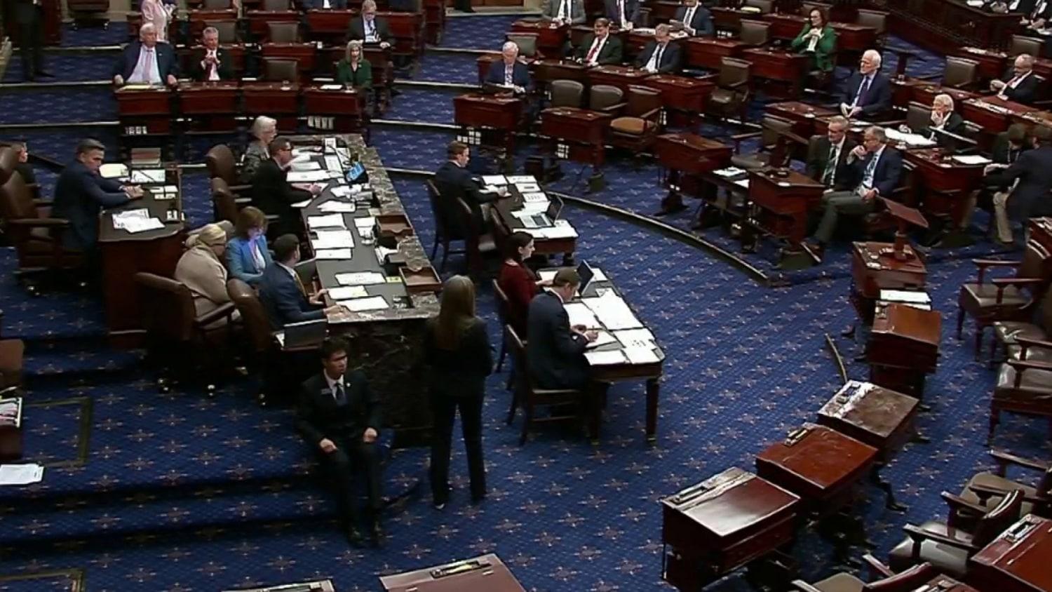 Senate Approves Trump-Backed Funding Bill, Averting Government Shutdown Senate Approves Trump-Backed Funding Bill, Averting Government Shutdown