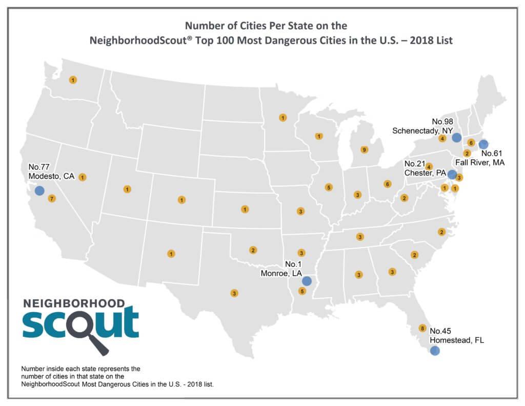 The Most Dangerous Cities in the U.S.: Where Safety Is at Risk The Most Dangerous Cities in the U.S.: Where Safety Is at Risk