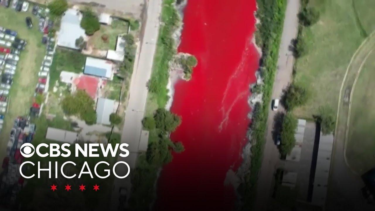 River in Suburban Buenos Aires Mysteriously Turns Red River in Suburban Buenos Aires Mysteriously Turns Red