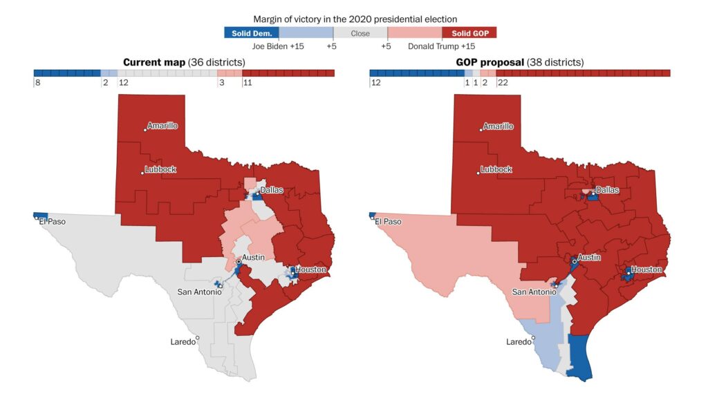 Trump Targets Five GOP Seats in Texas Redistricting as Democrats Scramble to Respond Trump Targets Five GOP Seats in Texas Redistricting as Democrats Scramble to Respond