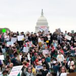 WATCH: Powerful ‘Hands Off’ Protest Erupts in Washington, D.C. Against Trump and Musk’s Federal Cuts