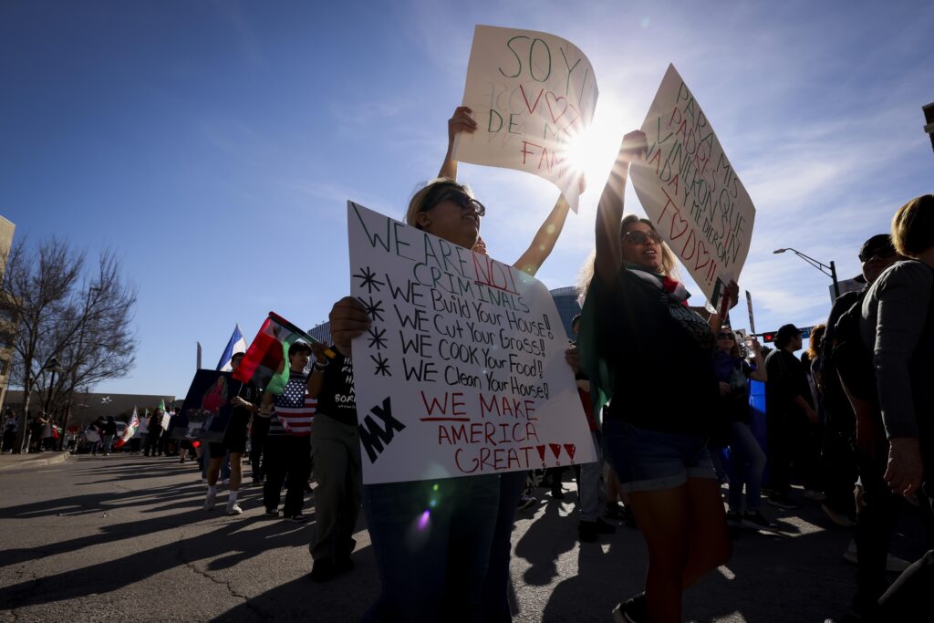 Dallas Protesters Rally Against President Trump, Elon Musk, and DOGE Over Federal Worker Cuts Dallas Protesters Rally Against President Trump, Elon Musk, and DOGE Over Federal Worker Cuts