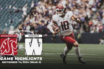 What Channel Is Washington vs. Washington State On Today? Week 3 Game Time and TV Schedule