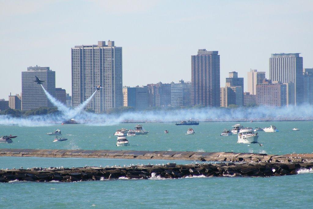 Chicago’s Action-Packed Weekend: Air and Water Show and Metallica Concert Take Center Stage