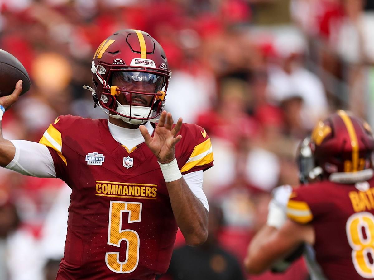 Jayden Daniels Delivers the Perfect Response to Terry McLaurin Drama