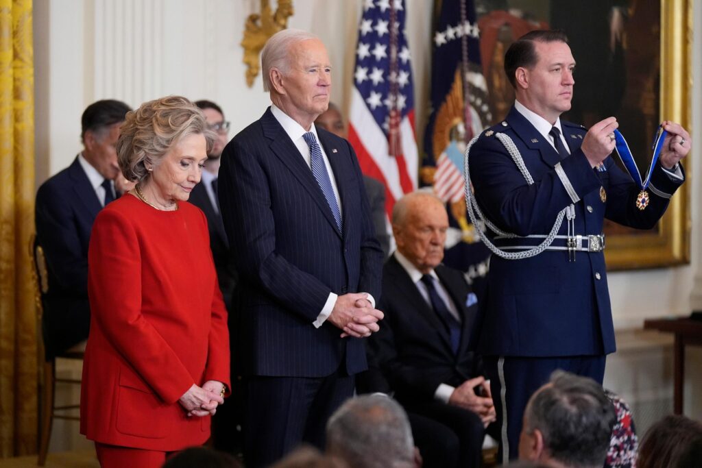 Hillary Clinton, George Soros, and Denzel Washington Honored with the Nation’s Highest Civilian Award
