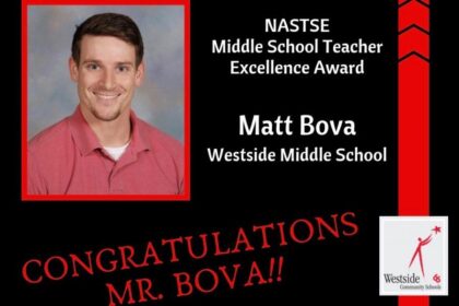 Westside Teacher Shines as Finalist for Prestigious U.S. Education Award