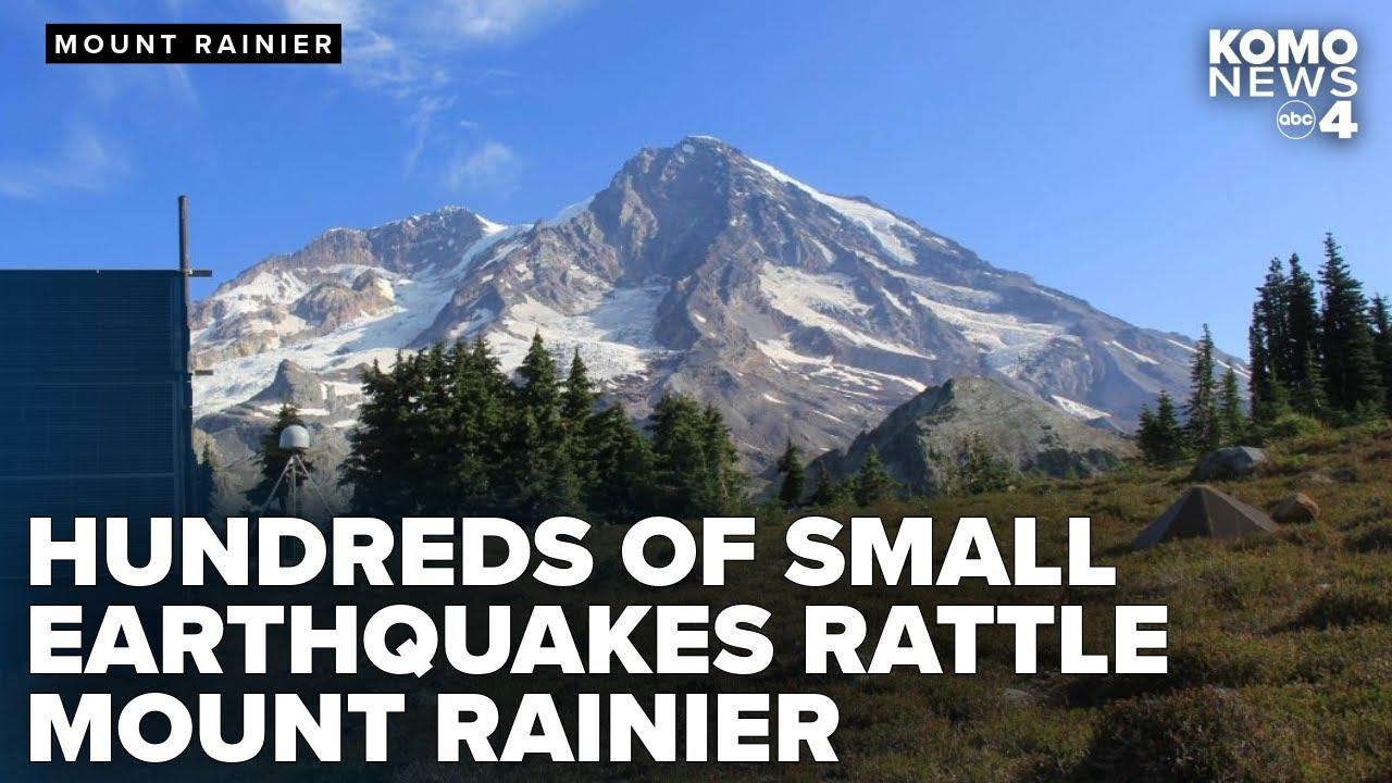 Small Magnitude Earthquakes Shake Mount Rainier in July 2025