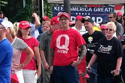 Horned Helmet-Wearing Arizona QAnon Supporter Takes Part in U.S. Capitol Storming