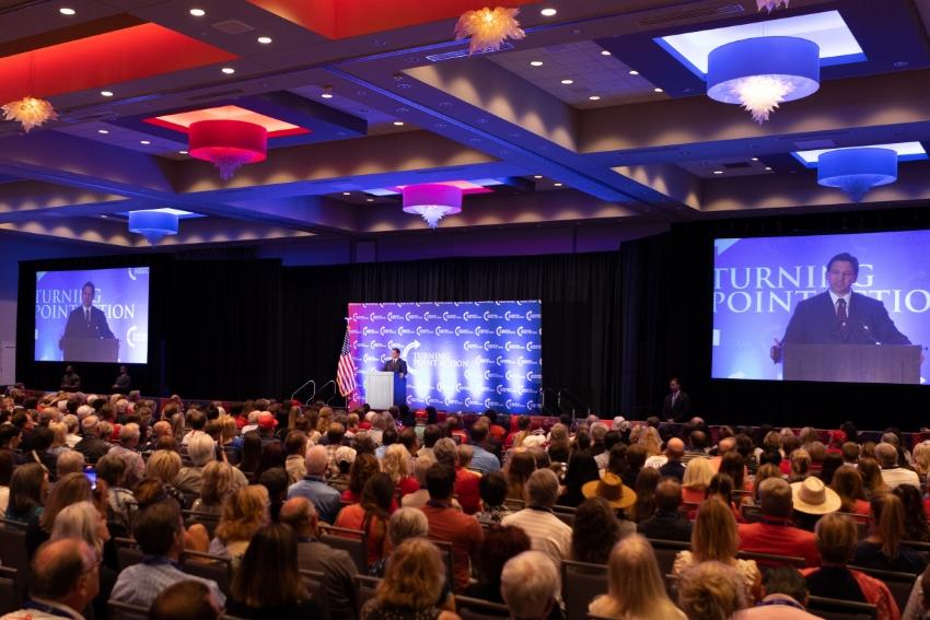 How Turning Point’s Phoenix Gathering Seeks to Push Politics Further Right How Turning Point’s Phoenix Gathering Seeks to Push Politics Further Right