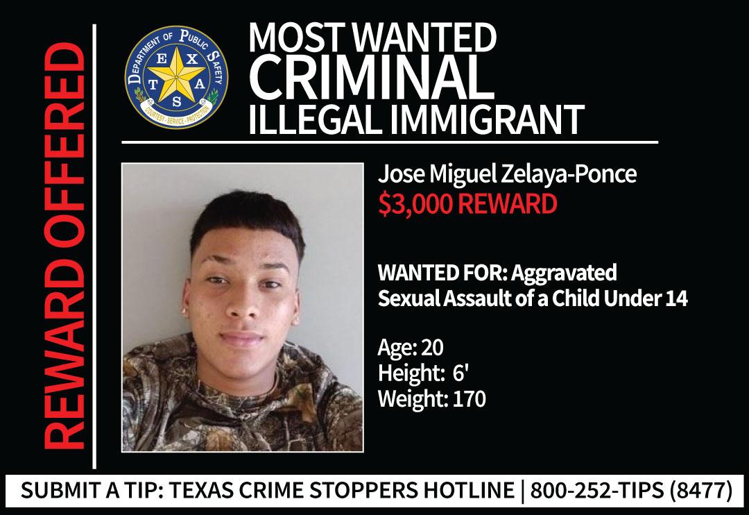 Two of Texas’ Most Wanted Criminal Illegal Immigrants Nabbed in Houston and Mesquite