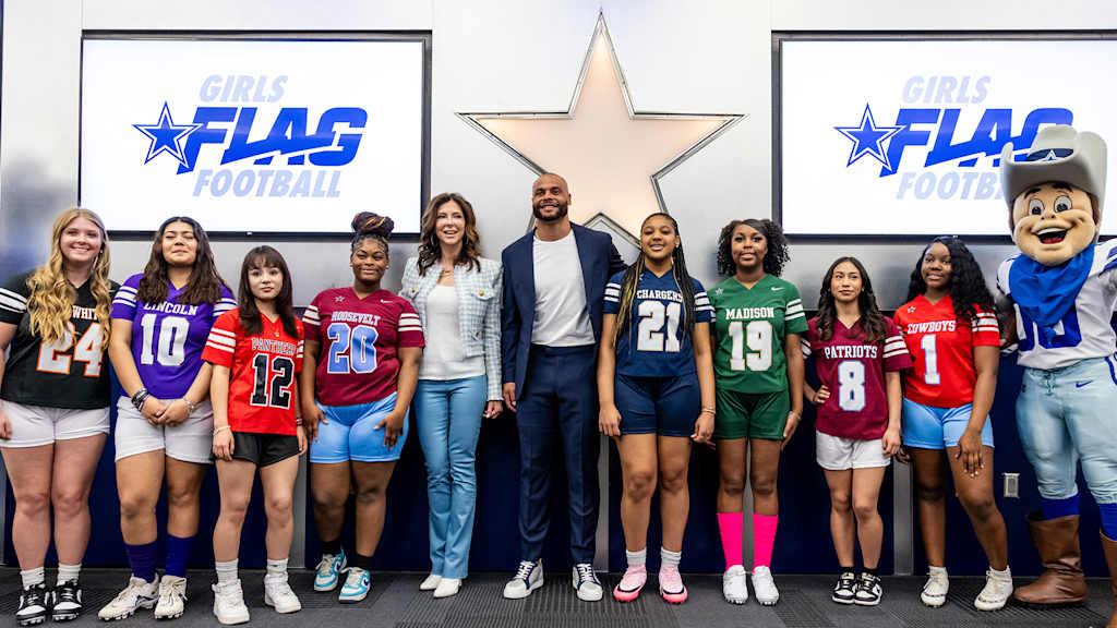 Cowboys Kick Off Exciting New Flag Football Leagues for High School Girls Across North Texas Cowboys Kick Off Exciting New Flag Football Leagues for High School Girls Across North Texas
