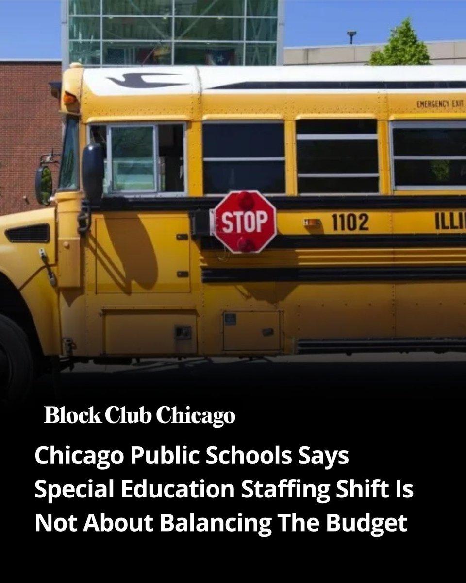Chicago Public Schools Assure Special Education Staffing Changes Aren’t About Budget Cuts Chicago Public Schools Assure Special Education Staffing Changes Aren’t About Budget Cuts