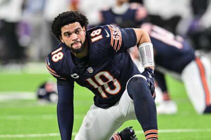 ESPN Analyst Names Bears’ Caleb Williams as the Most Pressured Player in 2025