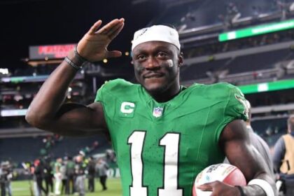 Eagles WR A.J. Brown (hamstring) misses practice – Reuters