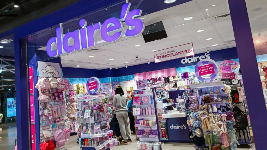 Claire’s Misses Rent Payments, Edging Toward Bankruptcy Filing