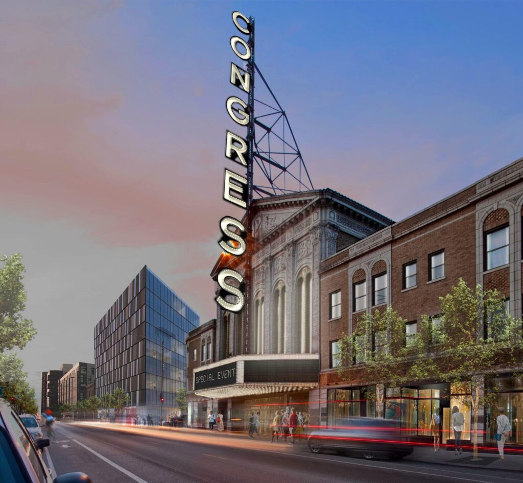 Decaying Congress Theater Set for  Million Overhaul Starting This March