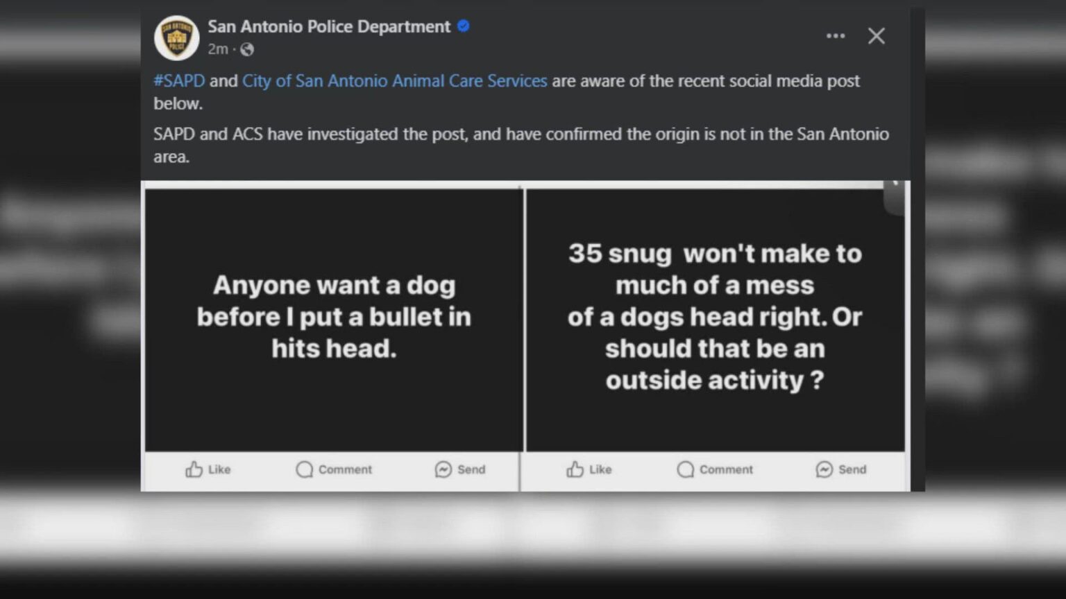 San Antonio Man Arrested for Alleged Facebook Threat Against Trump Before Texas Hill Country Visit San Antonio Man Arrested for Alleged Facebook Threat Against Trump Before Texas Hill Country Visit