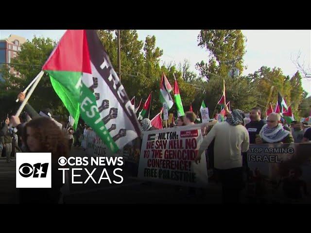 Hundreds Rally in Dallas to Condemn JNF Over Alleged Funding of Gaza Violence