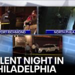 Violent Night in Philadelphia: Multiple Shootings and Stabbings Shake the City
