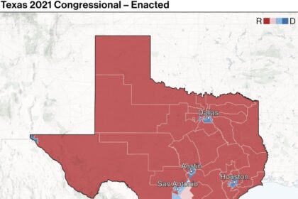Texas Republicans Unveil New US House Map Designed to Boost GOP Wins