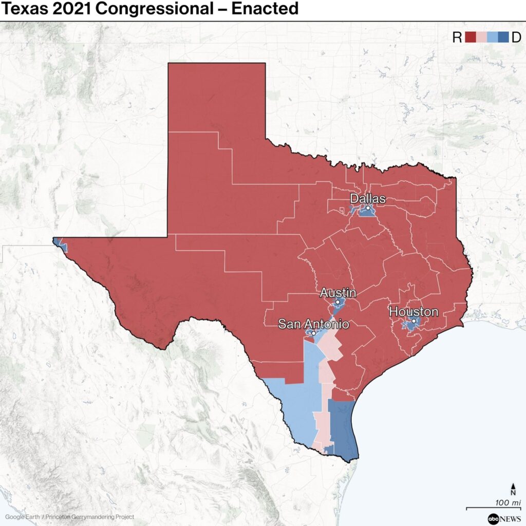 Texas Republicans Unveil New US House Map Designed to Boost GOP Wins