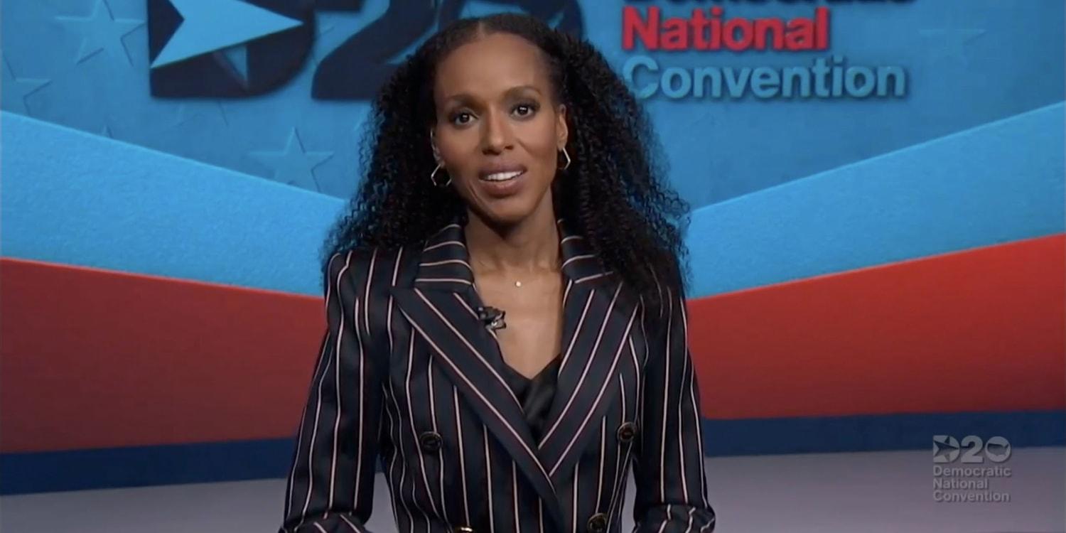 From Kerry Washington to Oprah: A Star-Studded Recap of the DNC’s Biggest Celebrity Moments