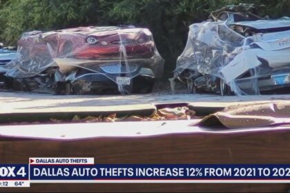 Dallas Auto Thefts Plummet After Record-Breaking Surge in 2023