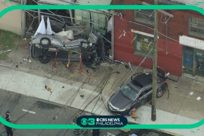 Two Critically Injured in High-Speed Multi-Vehicle Crash in Philadelphia