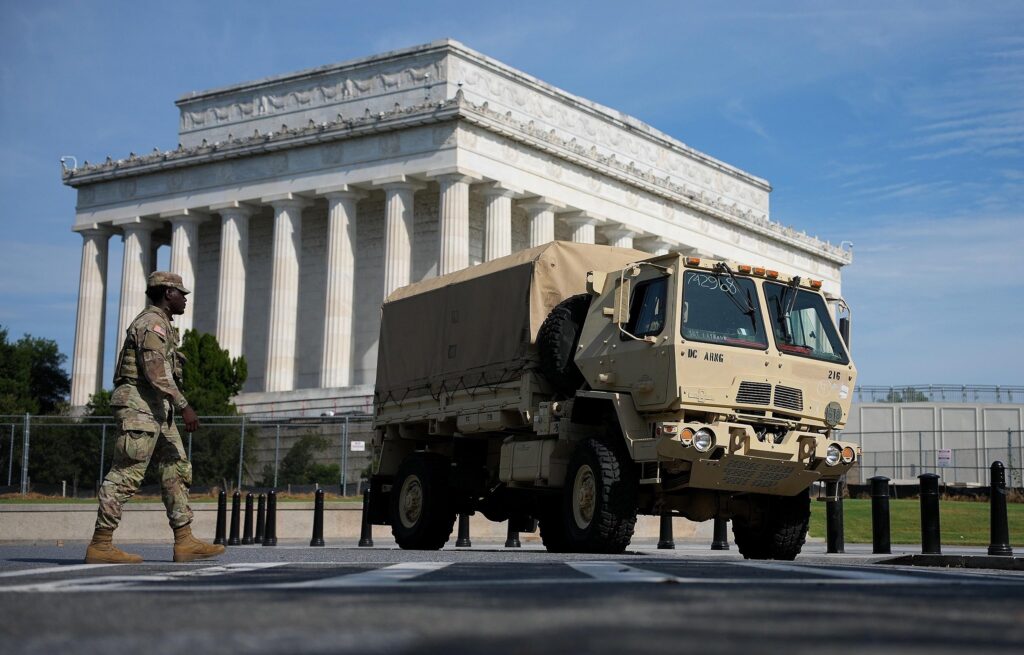 National Guard Troops Deployed to DC to Combat Crime and Reduce Homelessness Under Trump’s Directive