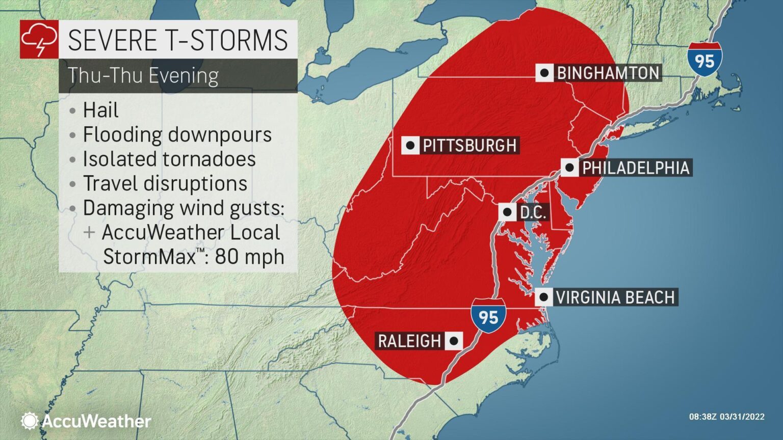 Thursday’s Philadelphia Weather: Increased Storm Chances and Fog Ahead