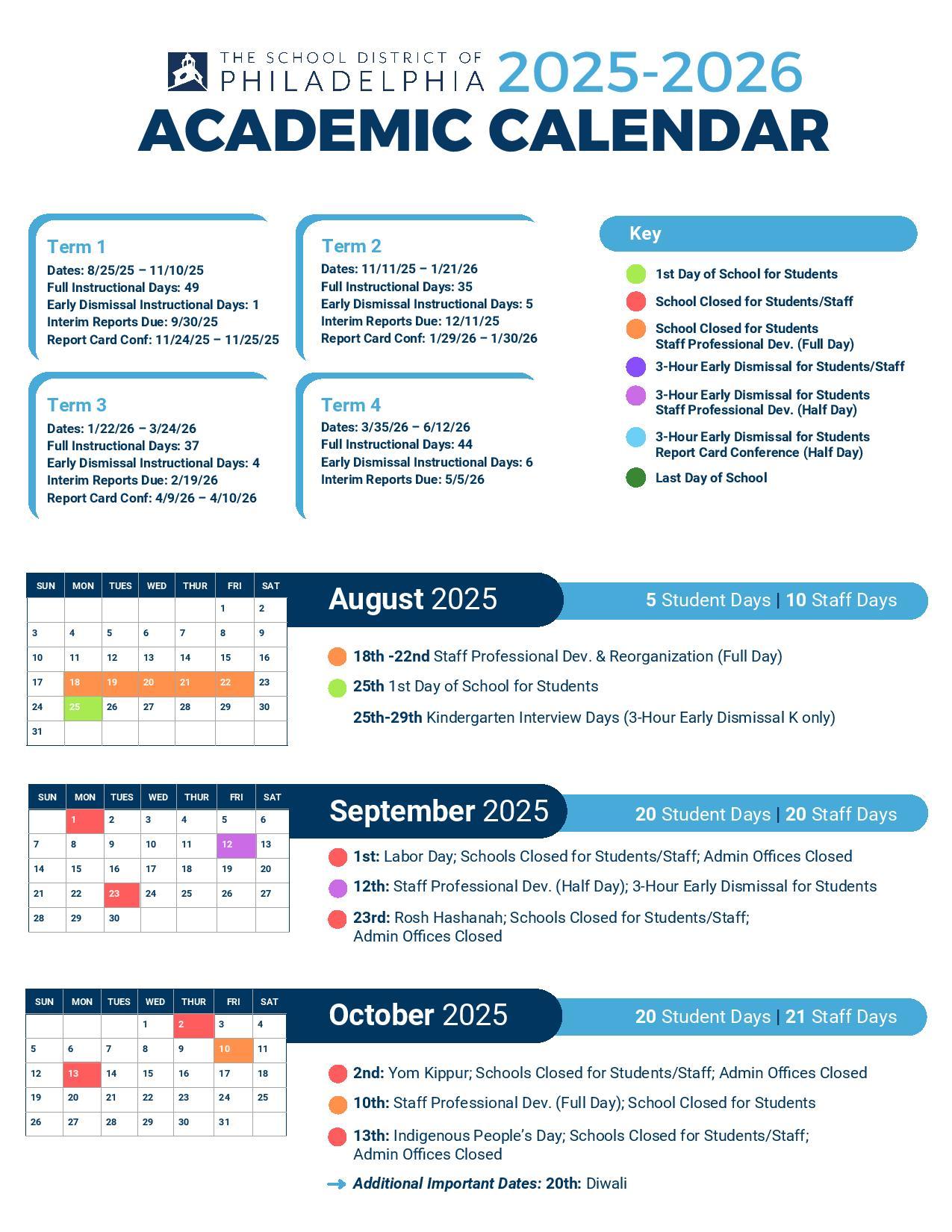 Philadelphia Board of Education Approves Academic Calendars for 2025-2027 School Years Philadelphia Board of Education Approves Academic Calendars for 2025-2027 School Years