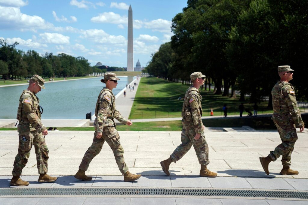 Trump Sends National Guard to Washington DC and Vows Tough Crime Crackdown