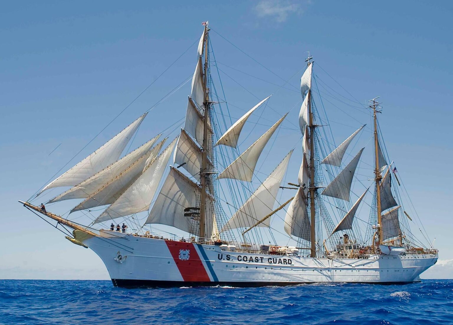 US Coast Guard Eagle to Make Its First Visit to San Diego in Over Ten Years
