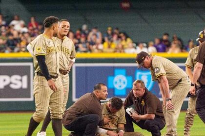 Jackson Merrill Out for Series Opener Against Dodgers as Injury Struggles Continue