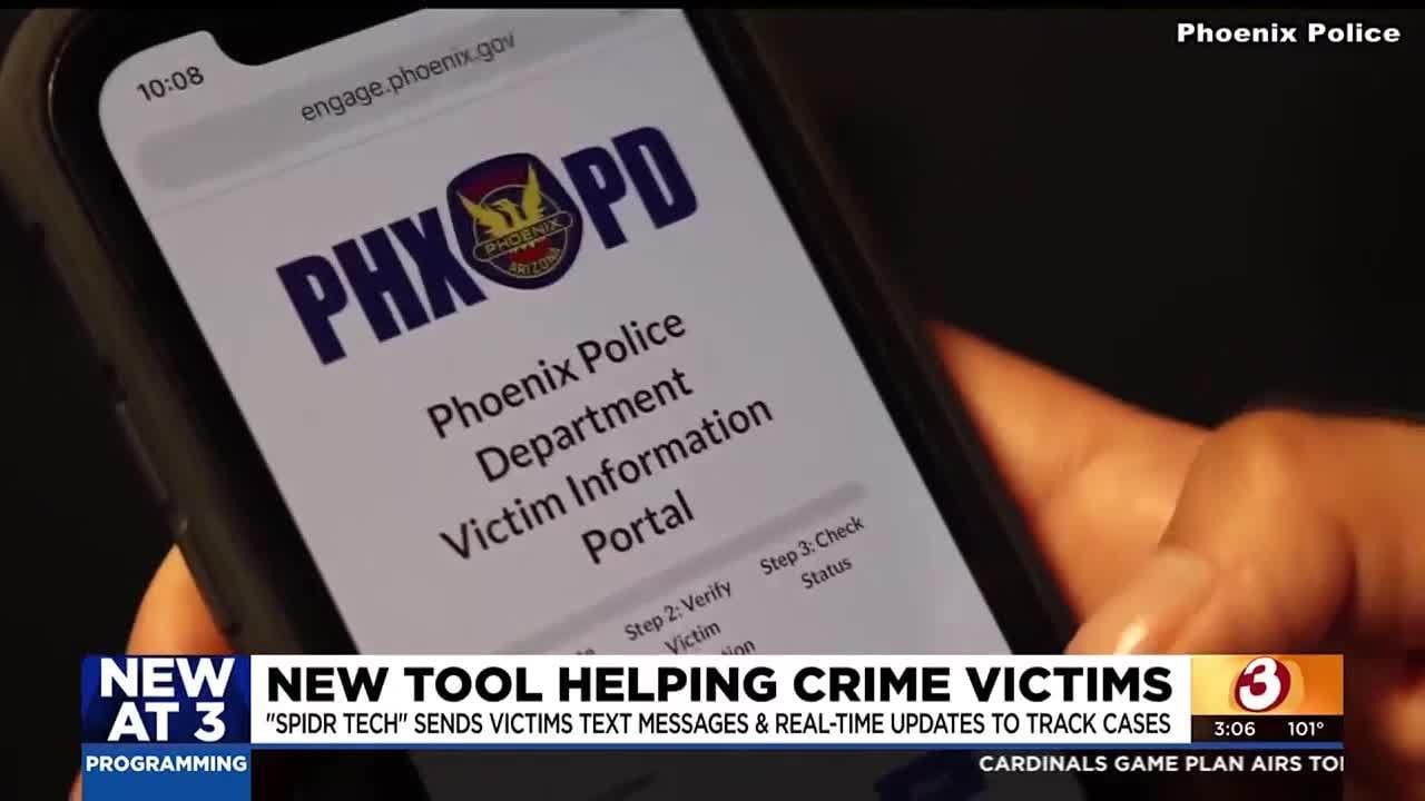 New Phoenix Police Tool Puts Crime Victims in Control with Real-Time Updates New Phoenix Police Tool Puts Crime Victims in Control with Real-Time Updates