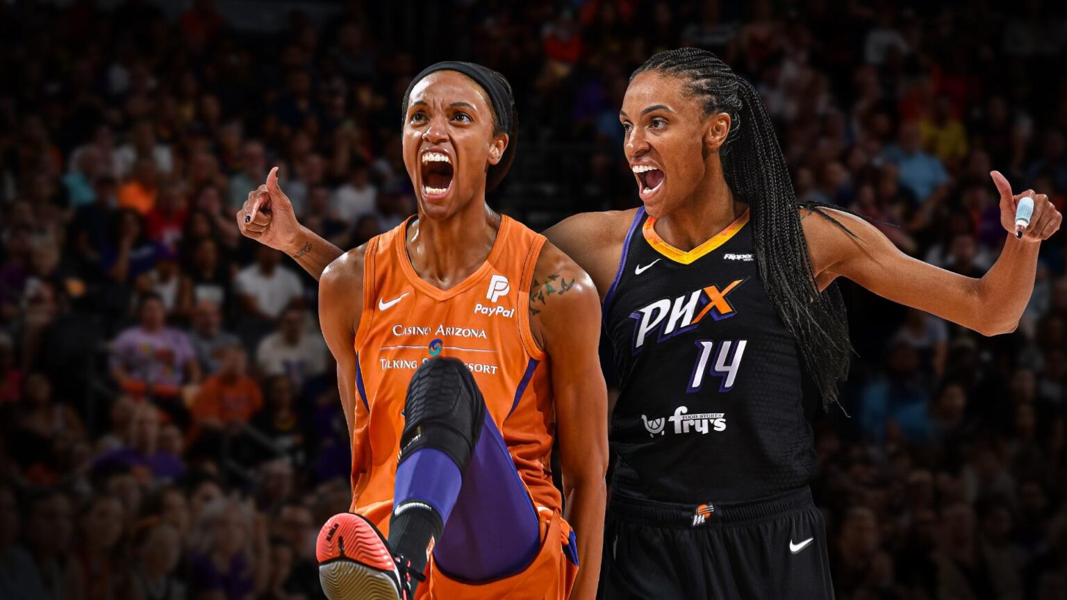 Phoenix Mercury Clash with Las Vegas Aces in Thrilling Playoff Battle Phoenix Mercury Clash with Las Vegas Aces in Thrilling Playoff Battle