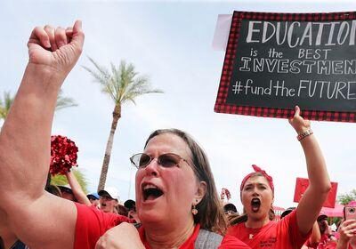 Arizona and Colorado Teachers Unite in Powerful Walkouts Demanding Improved Education Funding