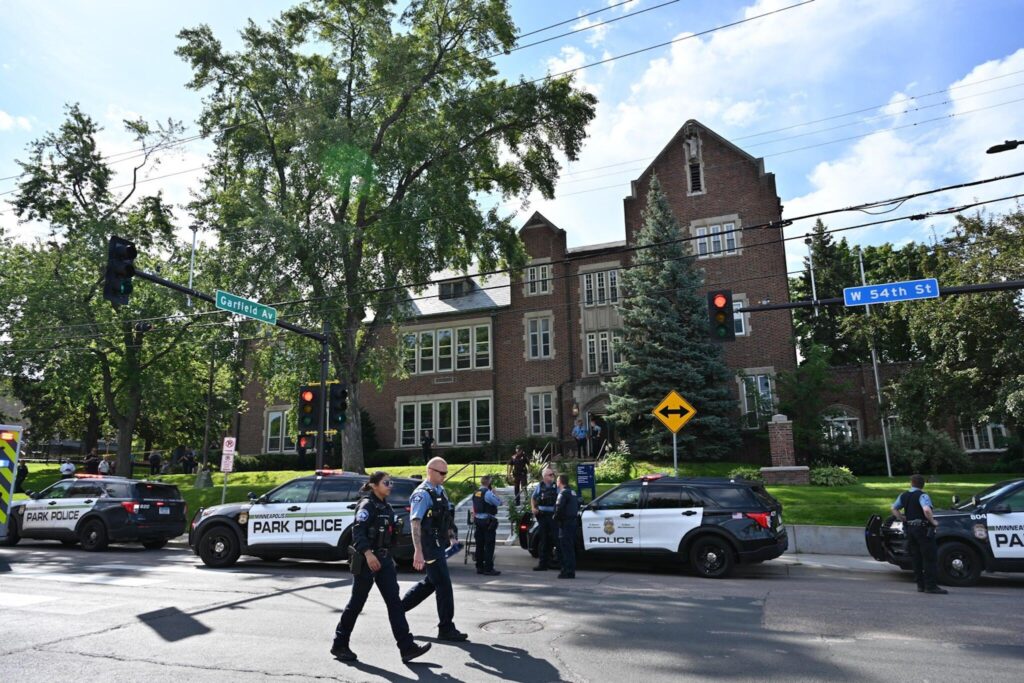Tragic School Shooting in Minneapolis Leaves 2 Children Dead and 17 Injured Tragic School Shooting in Minneapolis Leaves 2 Children Dead and 17 Injured
