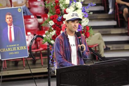 Thousands Gather for Emotional Charlie Kirk Vigil at ASU: 9 Powerful Photos