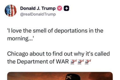 Trump’s Chicago Meme Fuels Controversy with Bold and Provocative Messaging