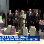 Bondi and Kennedy Launch Major Crackdown on Illicit Vape Sales in Chicago