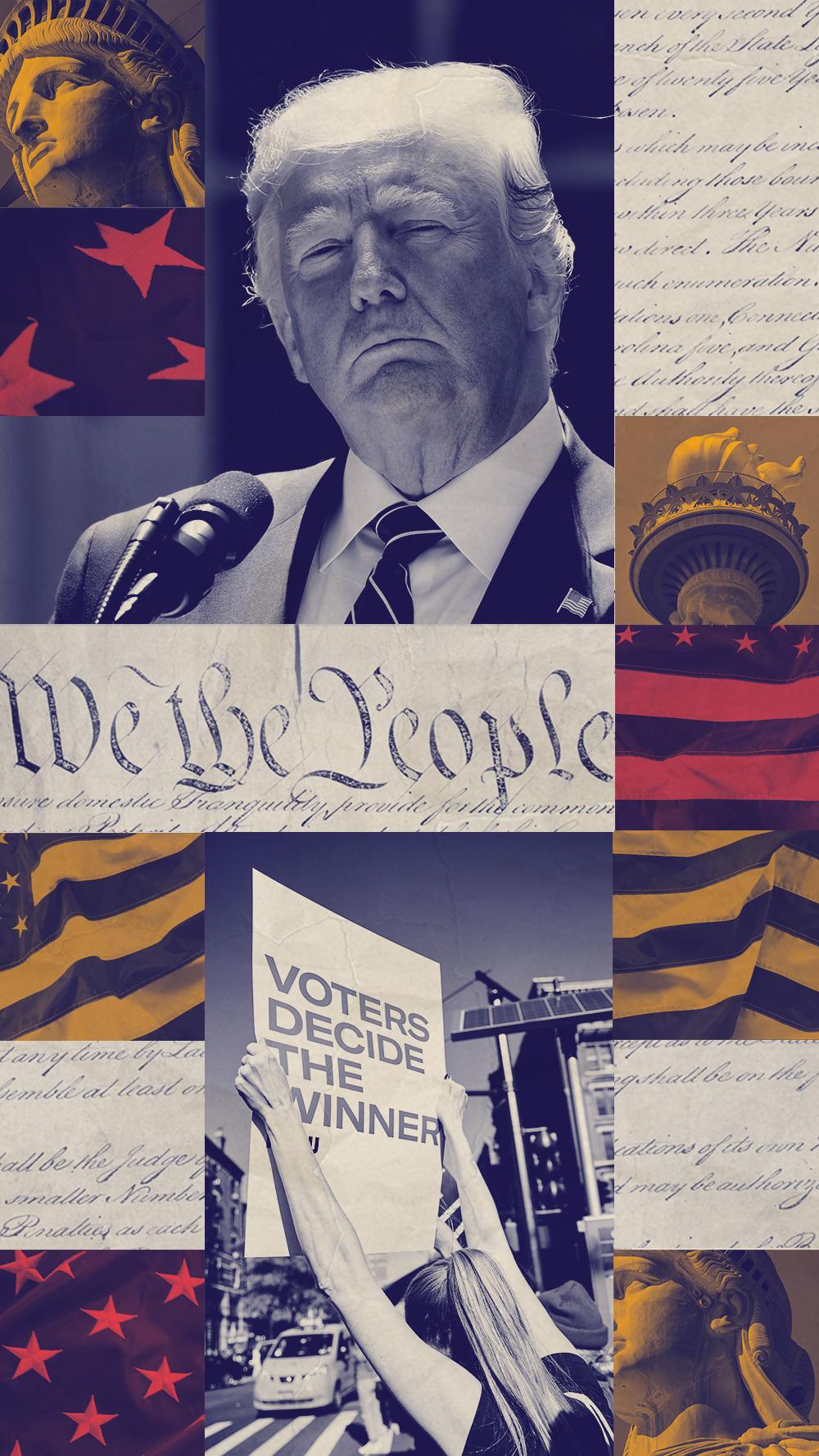 Trump Pushes to Ban Mail-In Voting and Voting Machines Across States