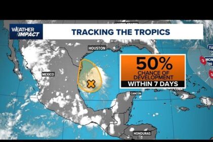 Tropical Disturbance in Gulf May Bring Heavy Rainfall to Houston Area