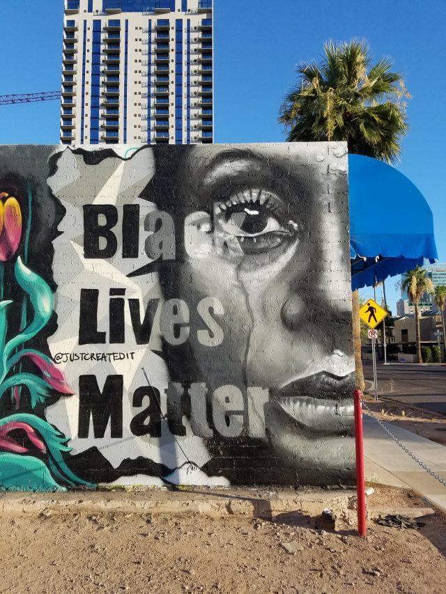 “This Is How We Protest”: The Inspiring Stories Behind 3 New Black Lives Matter Murals in Phoenix